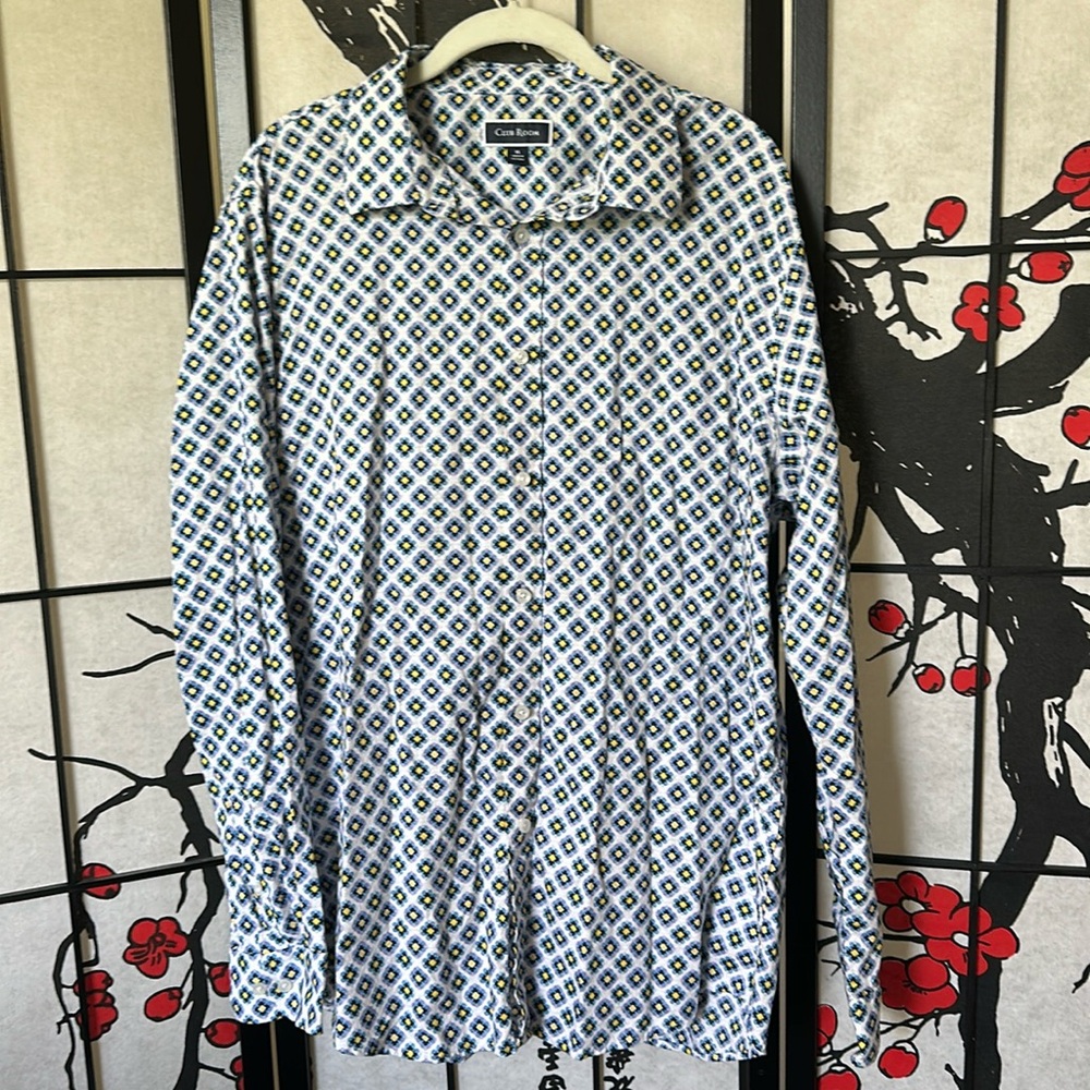 Men’s Club Room Long Sleeve Button Down Shirt
